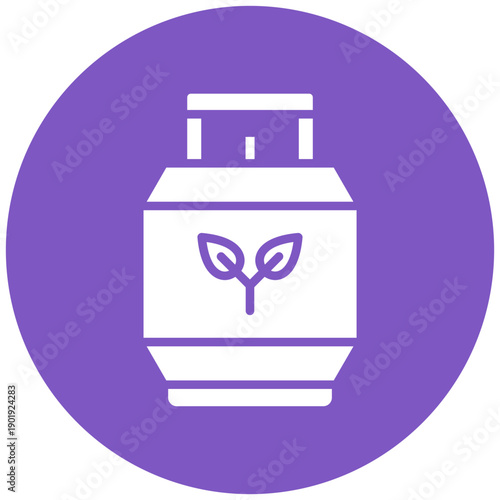 Biogas Cylinder Icon