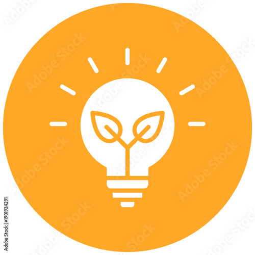 Eco Bulb Icon
