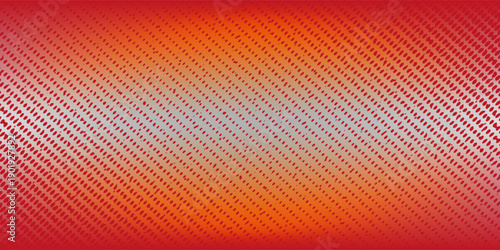 Red dot gradient pattern background. Isolated object on white background.