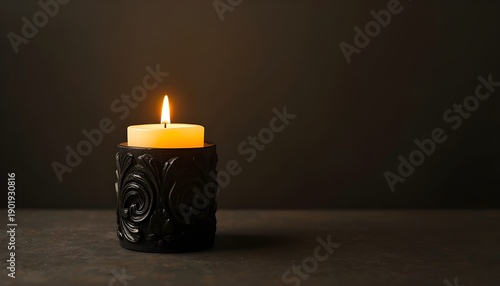 Decorative Candle with Soft Ambient Light