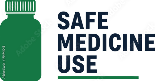 Safe Medicine Use Awareness Graphic for World Health Day – Medication Safety Campaign Design