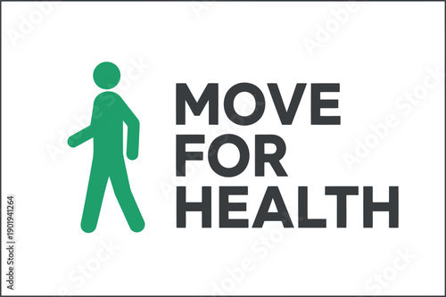Move for Health Day campaign banner promoting physical activity for World Health Day awareness