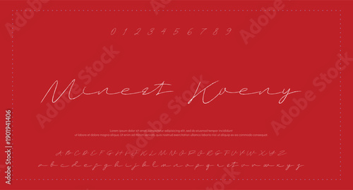 elegant handwritten font that captures a realistic signature style, great for personal logos and stationery. 