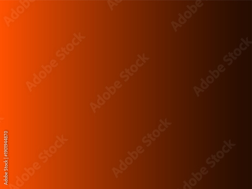 Gradient orange to dark brown background, for mockup or overlay effect, vector