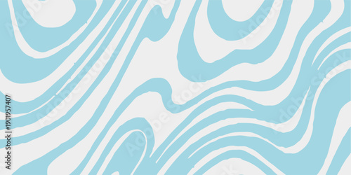 Blue marble acrylic seamless pattern, water texture, watercolor marble background. 1970s trippy seamless pattern. modern design