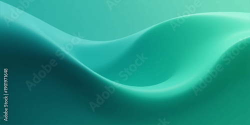 Abstract blue wave background featuring a smooth flowing motion with soft light curves and a digital gradient pattern for a modern texture illustration