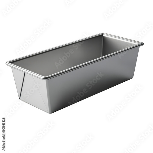 Stainless steel bread loaf pan
