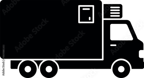 Refrigerated Delivery Truck Icon