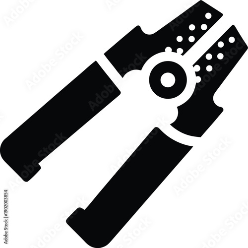 garlic press squeeze silhouette vector icon illustration on transparent background