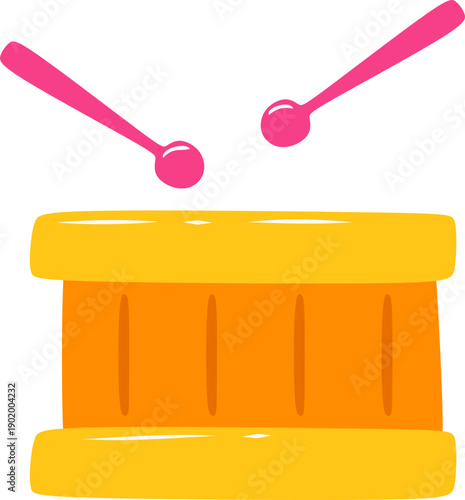 Hand Drawn Kid Toys Illustration