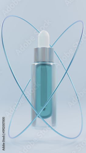 Wallpaper Mural Abstract Cosmetic Serum Bottle Torontodigital.ca