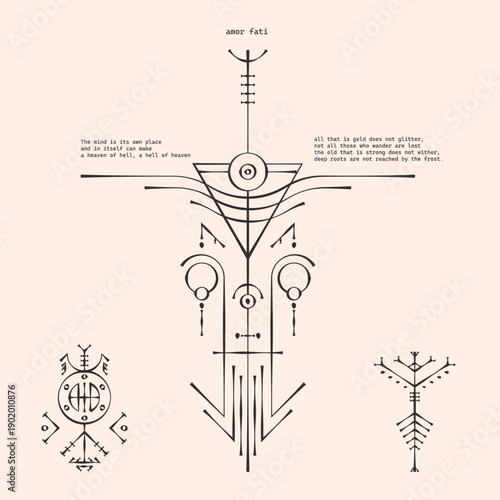 Modern Alchemic Sigils & Quotes