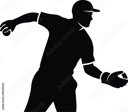 A man in a baseball uniform throwing a ball