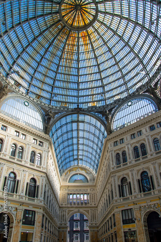 Galleria Umberto I in Naples, Italy