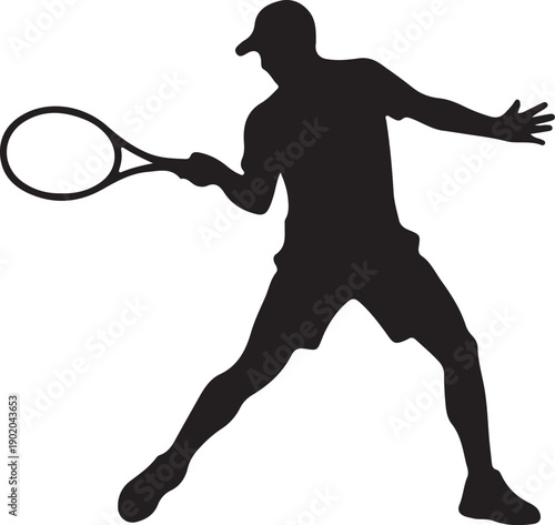 Backhand Shot icon on white background.