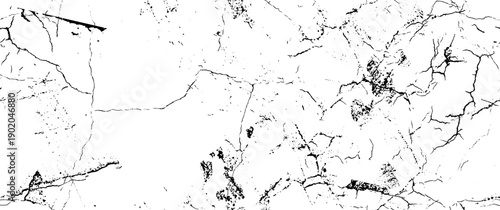 Wallpaper Mural Distress Grunge Texture. Seamless Pattern. Halftone Old, Retro Background. Broken, Cracked Wall Texture. Scratched, Dirt Print. Black and White Grunge Style. Noise Rough Design. Vector Illustration. Torontodigital.ca