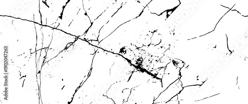 Wallpaper Mural Distress Grunge Texture. Seamless Pattern. Halftone Old, Retro Background. Broken, Cracked Wall Texture. Scratched, Dirt Print. Black and White Grunge Style. Noise Rough Design. Vector Illustration. Torontodigital.ca