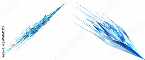 Frozen in Time: A Crystal Shard's Journey through the Void