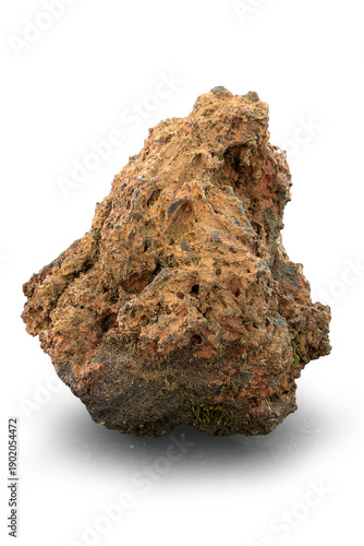 Rugged Volcanic Rock Texture – Natural Lava Stone from Icelandic Landscape.
Volcanic Scoria Rock from Iceland – Porous Lava Stone Isolated on White Background