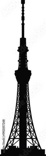 eiffel tower silhouette