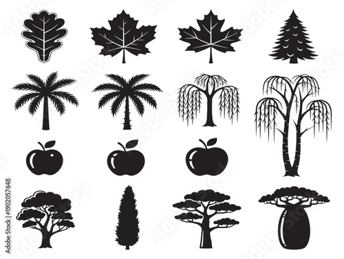 Gentle meadow tree artwork for peaceful visuals