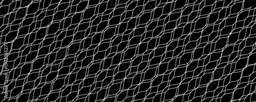 Seamless timber black and white woven pattern. modern, vector