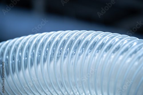 pur water hose on a blue background