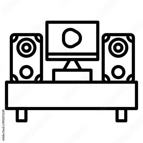 Home Theater Icon