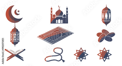 Collection Dicônes Bicolores du Ramadan Sacré