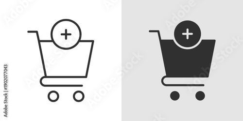Add To Cart Icon representing adding products to an online shopping cart, e commerce actions, and purchase intent in digital retail platforms.