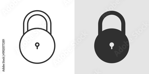 Encryption Icon representing data protection, secure communication, and information privacy.
