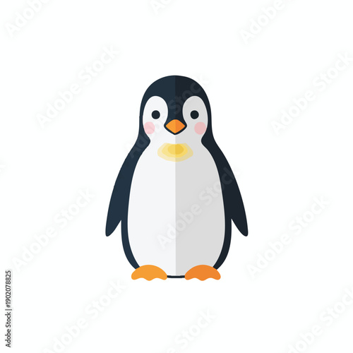 Cute Cartoon Penguin Character