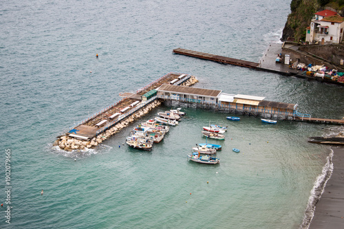 boats in the harbor