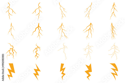 Lightning Bolt Flash Thunderbolt Electric