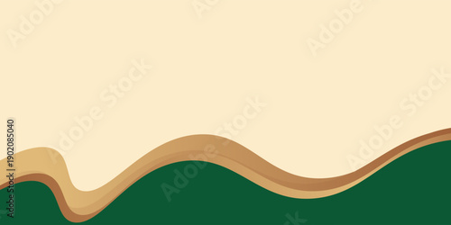 background for ramadan Islamic mosque with moon, stars, lanterns with a warn grreen and gold color. vector Eps 10