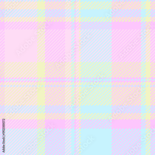 Fényképezés Pastel plaid pattern
