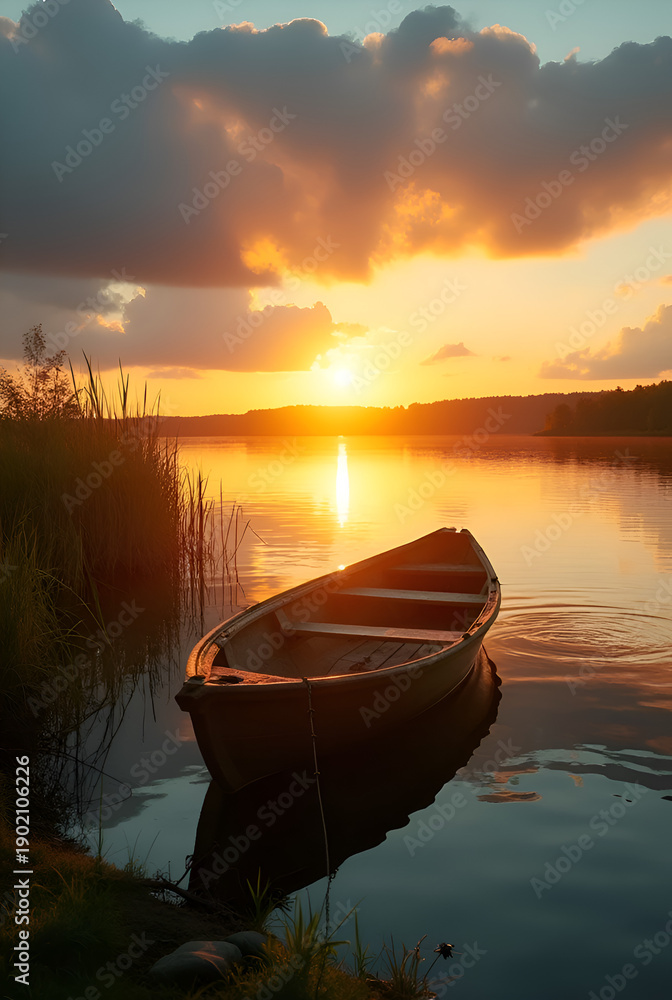 Fototapeta premium Golden Hour Magic