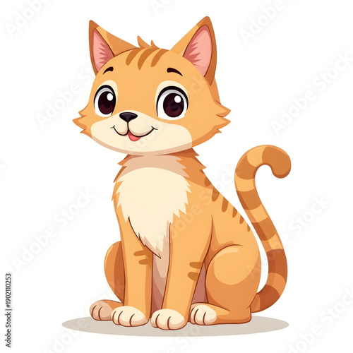 vector illustration of a cat