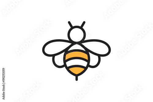 Bee Vector Logo Premium 