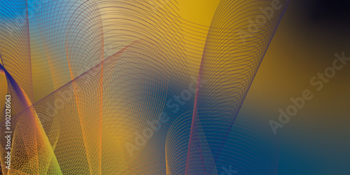 Gemini said

Abstract floral background with green leaves and orange swirling waves creates a vibrant summer sun illustration featuring yellow light lines and energy patterns for a decorative vector w