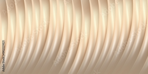 Elegant cream background with a soft wavy texture and a beige gradient, perfect for luxury beauty designs, featuring beige and ivory tones, a silky smooth surface and soft shadows. 