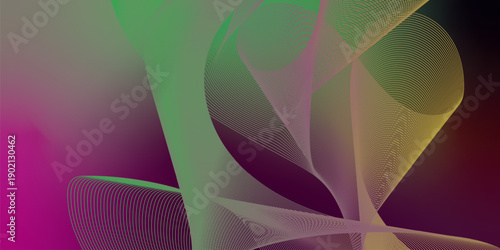 Green magenta red and black abstract noise background with subtle grain texture and smooth color variation