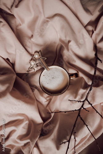 close up of a brown leather jacket