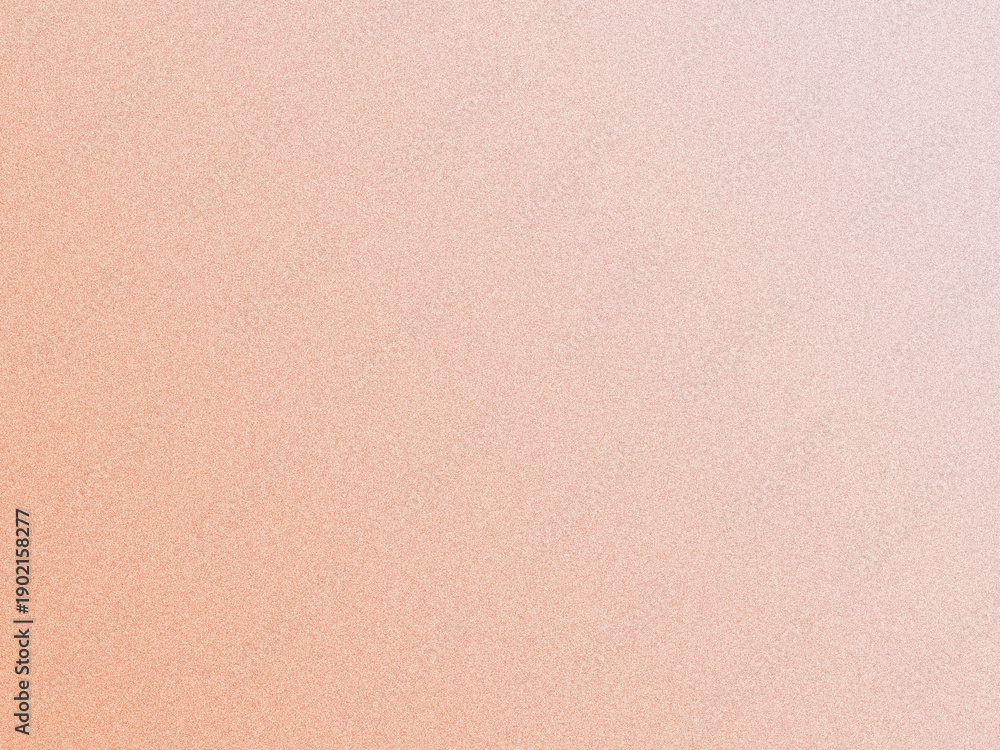 Fototapeta premium Abstrakter Apricot Farbverlauf Hintergrund mit feiner Körnung