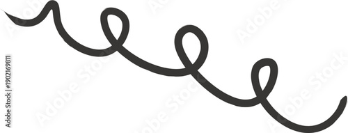 Scribble Line Divider Doodle