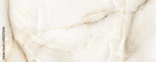 Tableau sur toile Wonderful beige onyx marble stone texture.