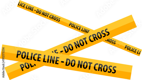 Yellow Police Line Do Not Cross