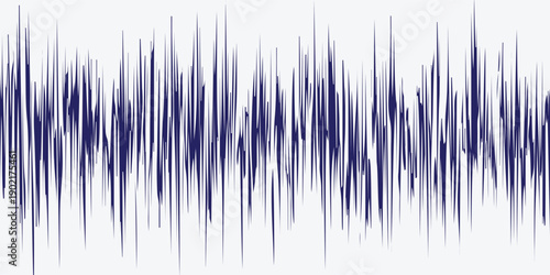 Dynamic Audio Waveform Abstract Background For Music, Sound Design, And Creative Projects eps10