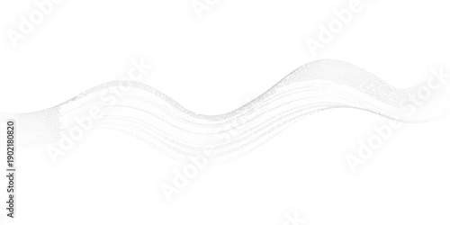 Abstract white background with blue waves featuring a fluid line design and digital motion pattern for a professional business wallpaper