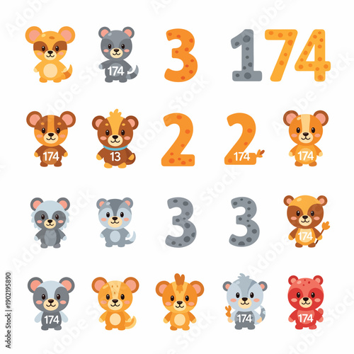 Koalas and Numbers Set